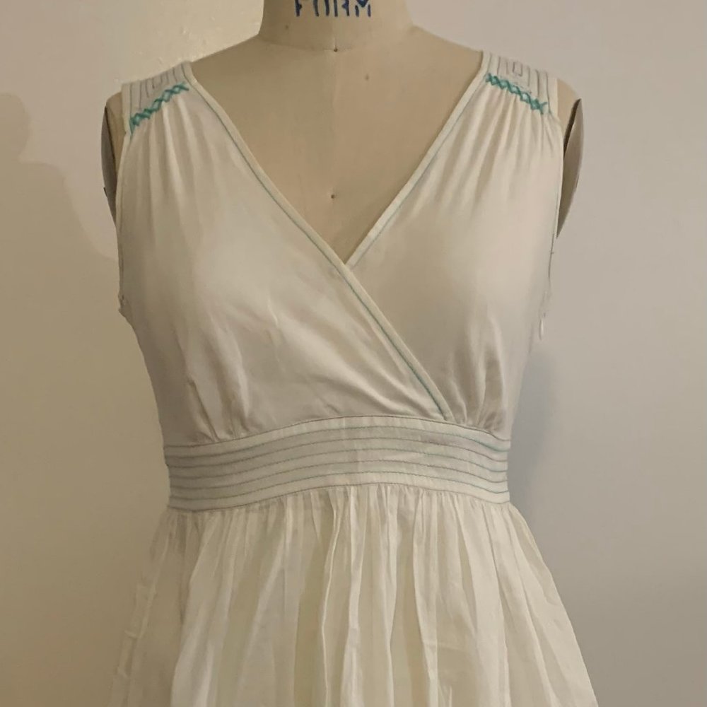 Vintage 100% Cotton Dress, Knee length, Size 4.
